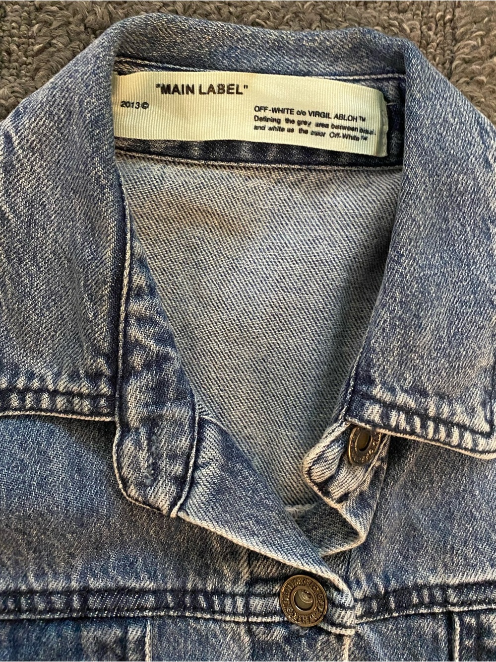 Denim Jacket Size Large - Picture 8 of 8